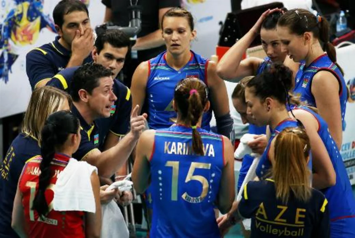 ​Azərbaycanın voleybol millisi Avropa çempionatı ilə vidalaşıb