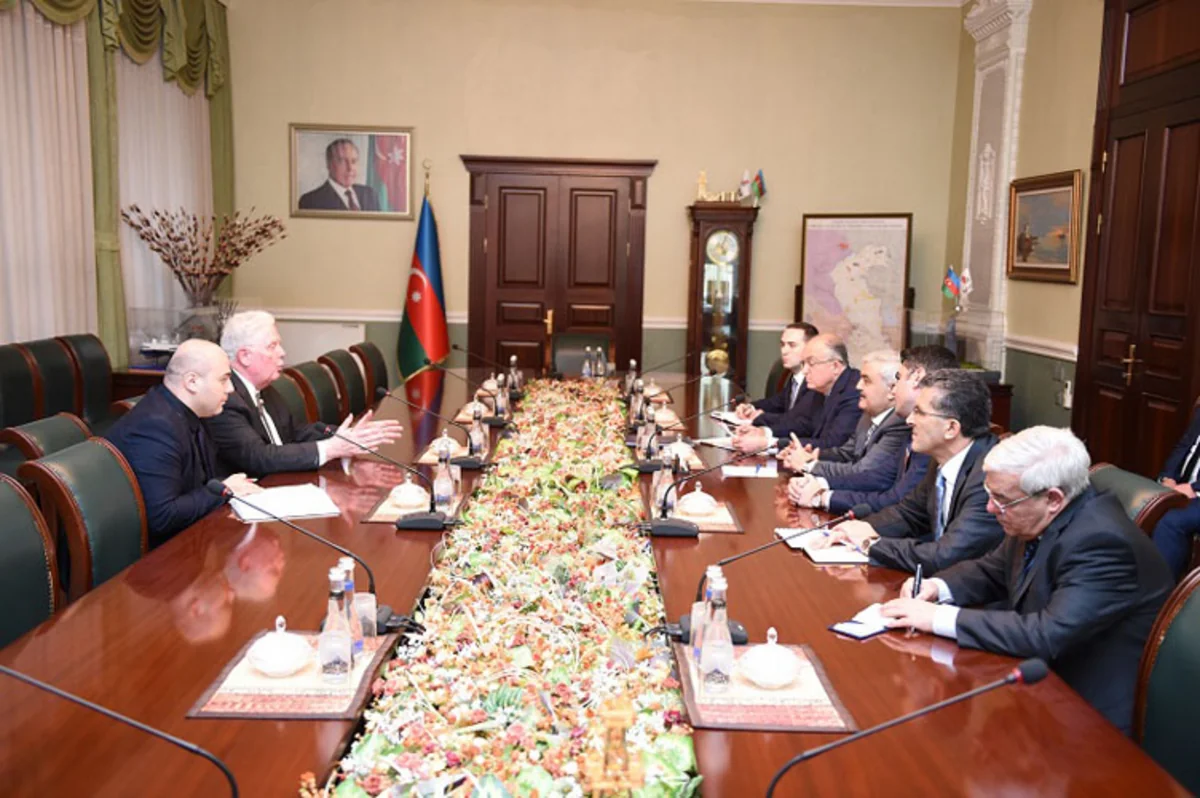 SOCAR prezidenti ABŞ-ın Nevada Ştat Assambleyasının sədri ilə görüşüb