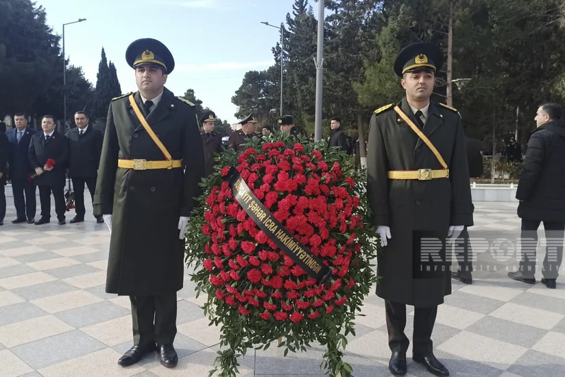 Sumqayıtda 20 Yanvar şəhidlərinin xatirəsi anılıb