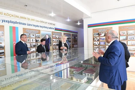 Qaçqınkom sədri Avropa Şurasının komissarı ilə görüşüb