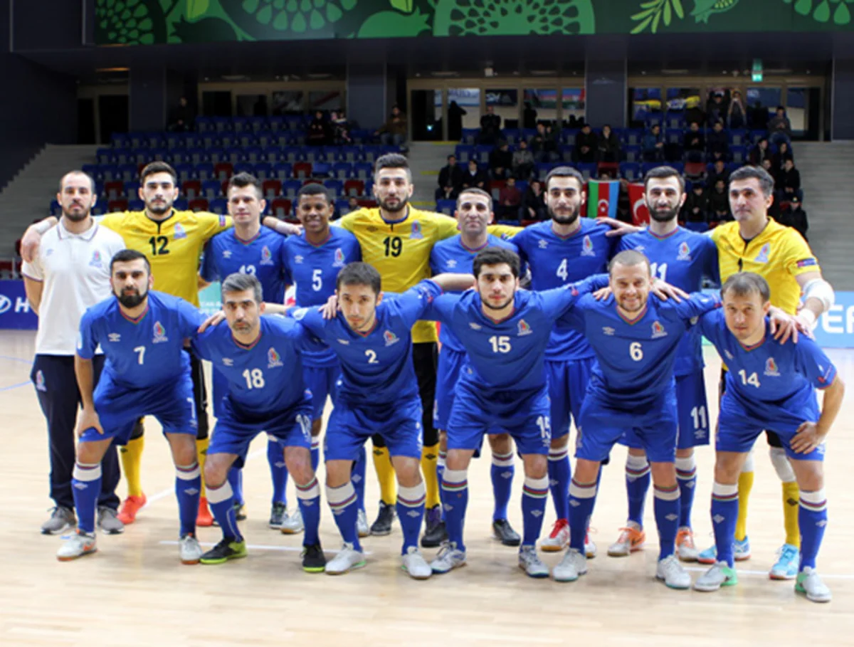 Azərbaycan futzal millisi Avropa çempionatında mübarizəyə başlayır