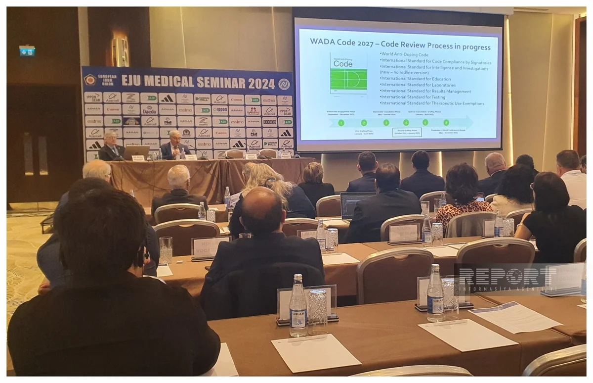 Bakıda Avropa Cüdo Birliyinin Tibb Komissiyasının tibbi seminarı başlayıb