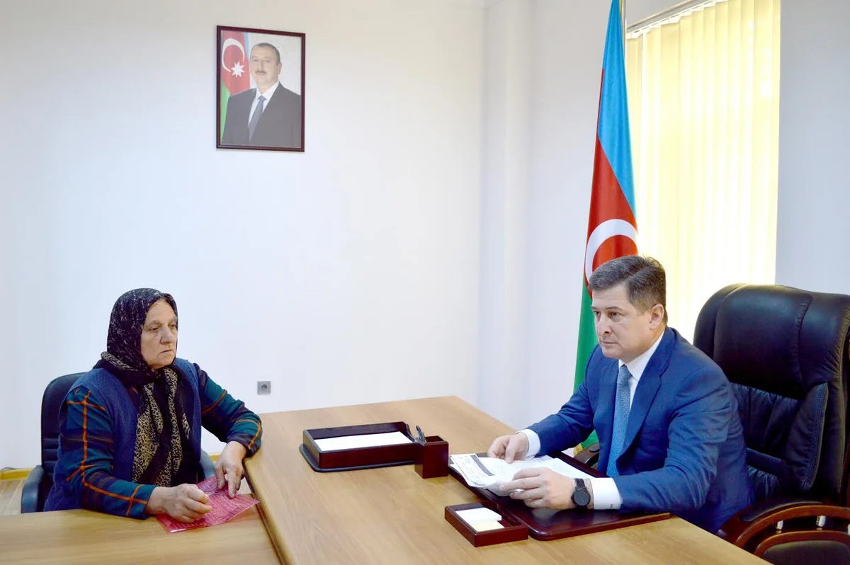 Kərəm Həsənov Balakəndə vətəndaş qəbulu keçirib