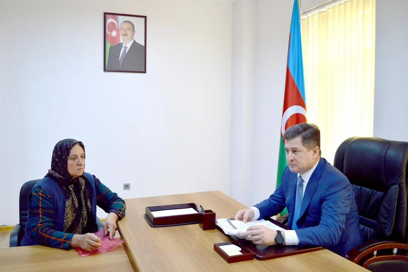 Kərəm Həsənov Balakəndə vətəndaş qəbulu keçirib
