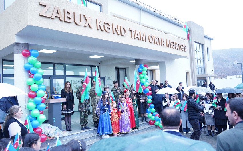 Zabuxda məktəb fəaliyyətə başlayıb
