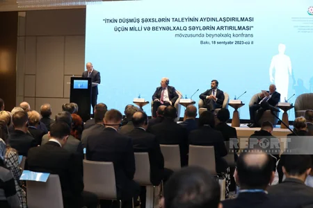 Bakıda itkin düşmüş şəxslərlə bağlı beynəlxalq konfrans keçirilir - YENİLƏNİB