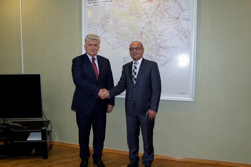 Председатель ANAMA встретился с помощником генерального секретаря ООН