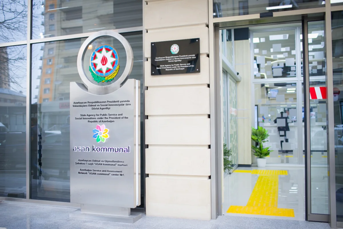 2 saylı “ASAN Kommunal” mərkəzində vətəndaşlara 3 yeni xidmət göstəriləcək