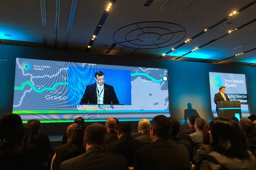 В Салониках проходит церемония закладки фундамента TAP