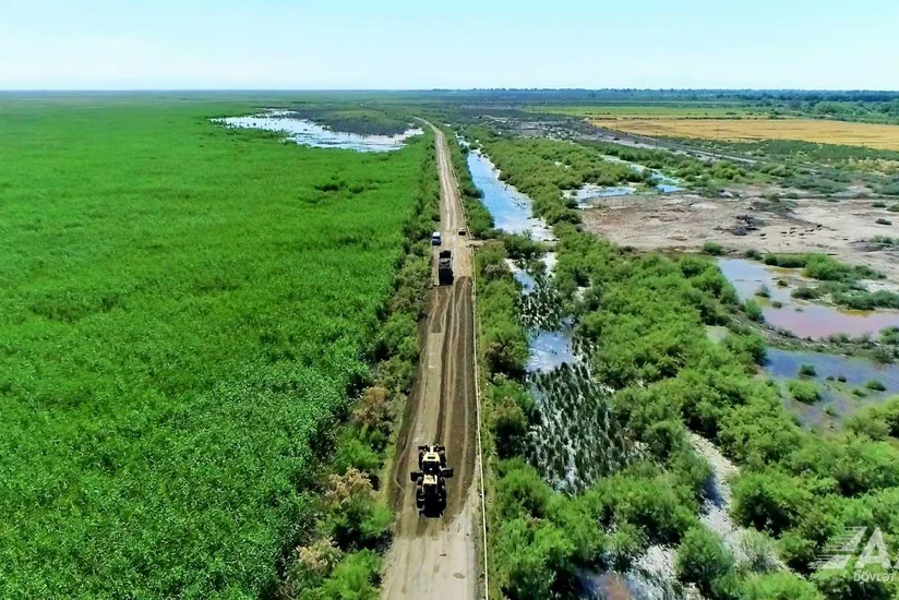 İmişlidə 44 km ümumi uzunluğa malik yollar yenidən qurulur