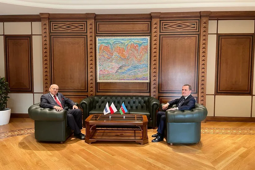 Ceyhun Bayramov ATƏT sədri ilə görüşüb