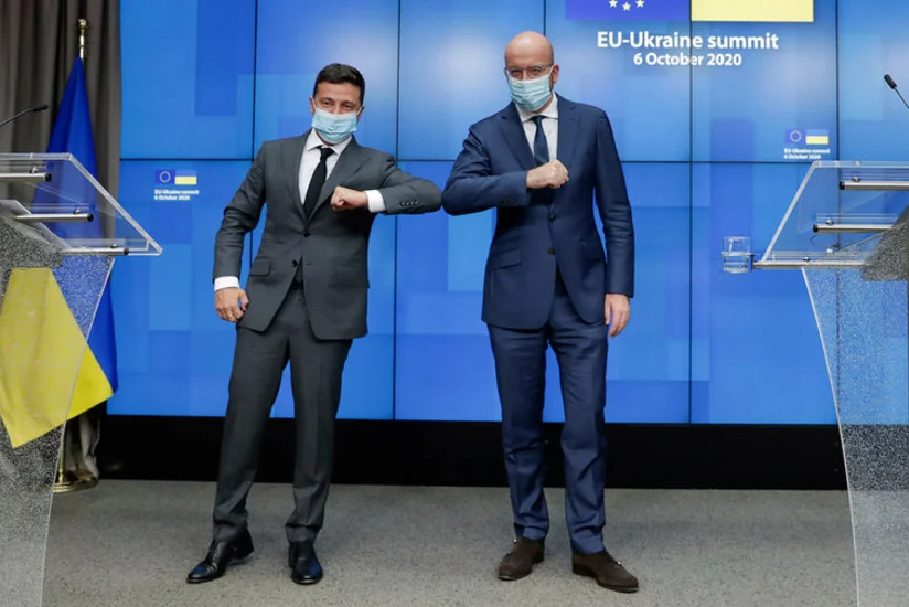 Charles Michel, Volodymyr Zelensky hold phone conversation