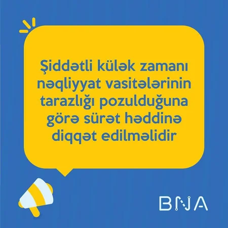 Bakı Nəqliyyat Agentliyi yol hərəkətı iştirakçılarına müraciət edib