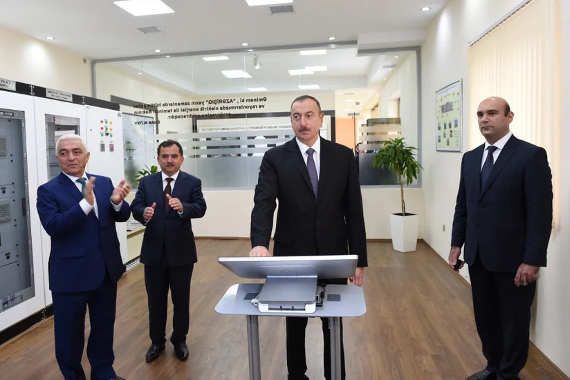 Состоялось открытие подстанции Даш Салахлы в Газахском районе