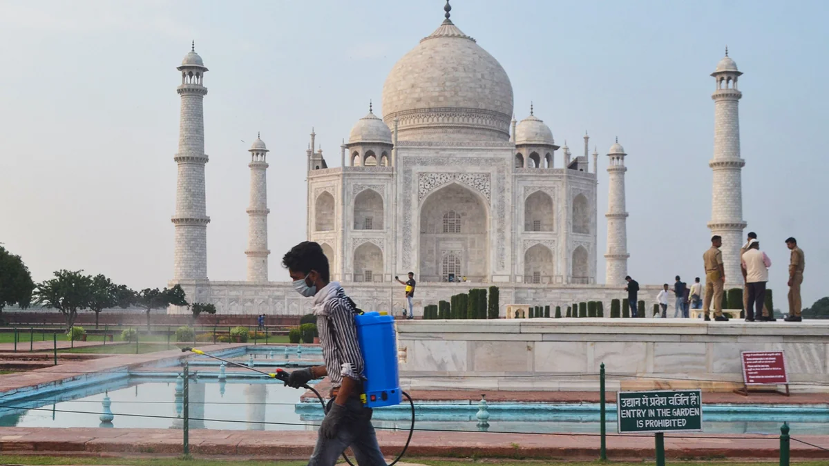 Taj Mahal reopens for tourists