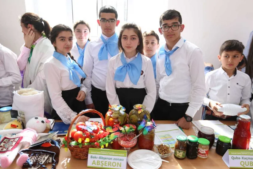 Məktəblilər arasında ekoloji mövzuda keçirilən müsabiqənin final mərhələsi keçirilib