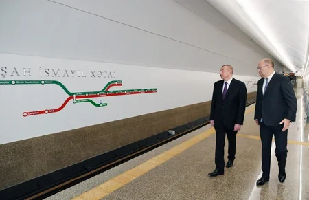 Metronun “Xətai” stansiyası təmirdən sonra istifadəyə verilib, Prezident İlham Əliyev görülən işlərlə tanış olub - YENİLƏNİB