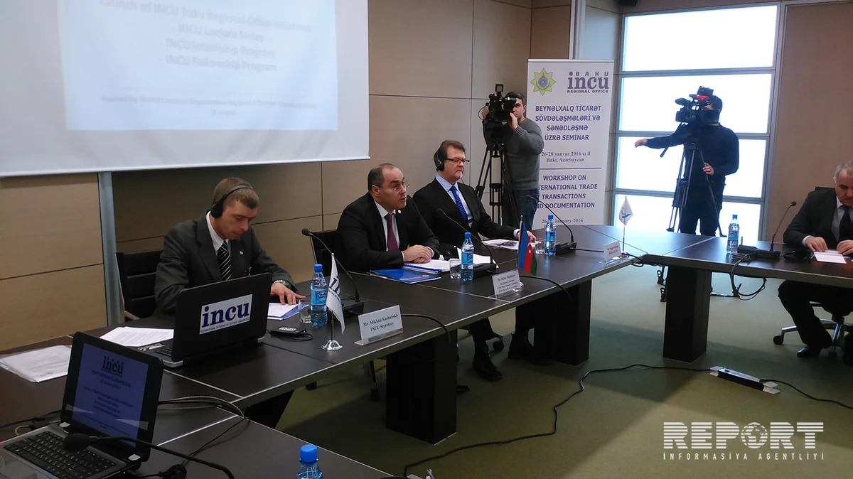 Bakıda beynalxalq ticarət sövdələşmələri ilə bağlı seminar keçirilir - FOTO