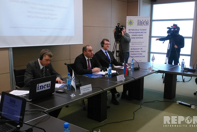 Bakıda beynalxalq ticarət sövdələşmələri ilə bağlı seminar keçirilir - FOTO