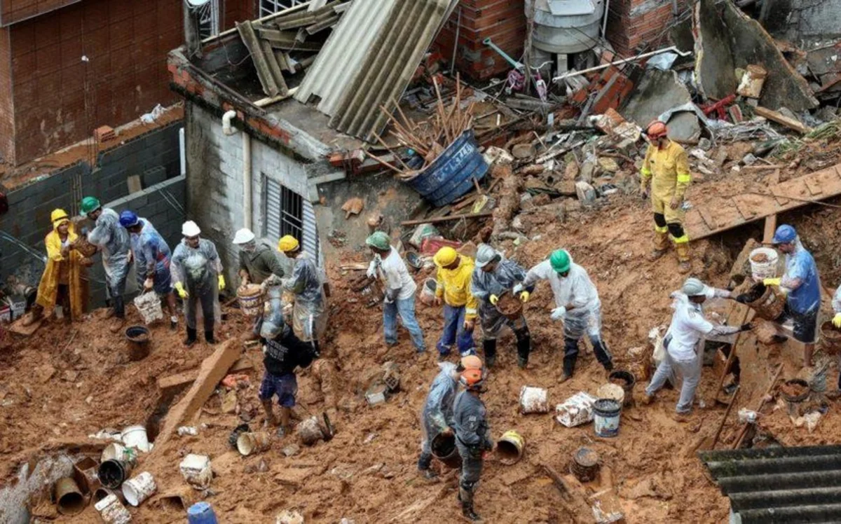 Braziliyada leysan yağışları nəticəsində ölənlərin sayı 40 nəfərə çatıb