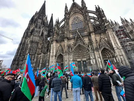 Action to commemorate victims of Khojaly genocide held in Germany