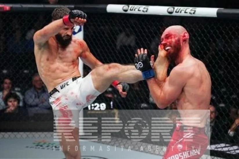 Бой азербайджанского спортсмена в Нью-Йорке признан лучшим шоу UFC
