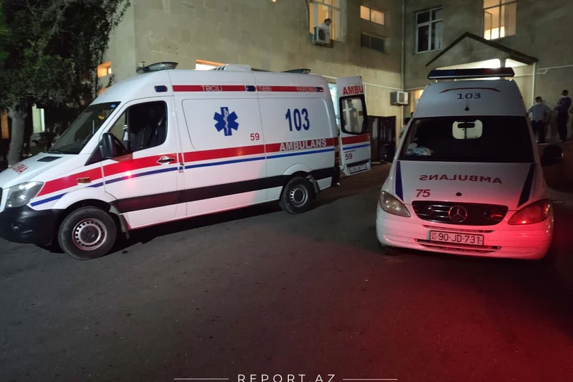 Bakıda iki avtomobil toqquşdu, xəsarət alanlar var