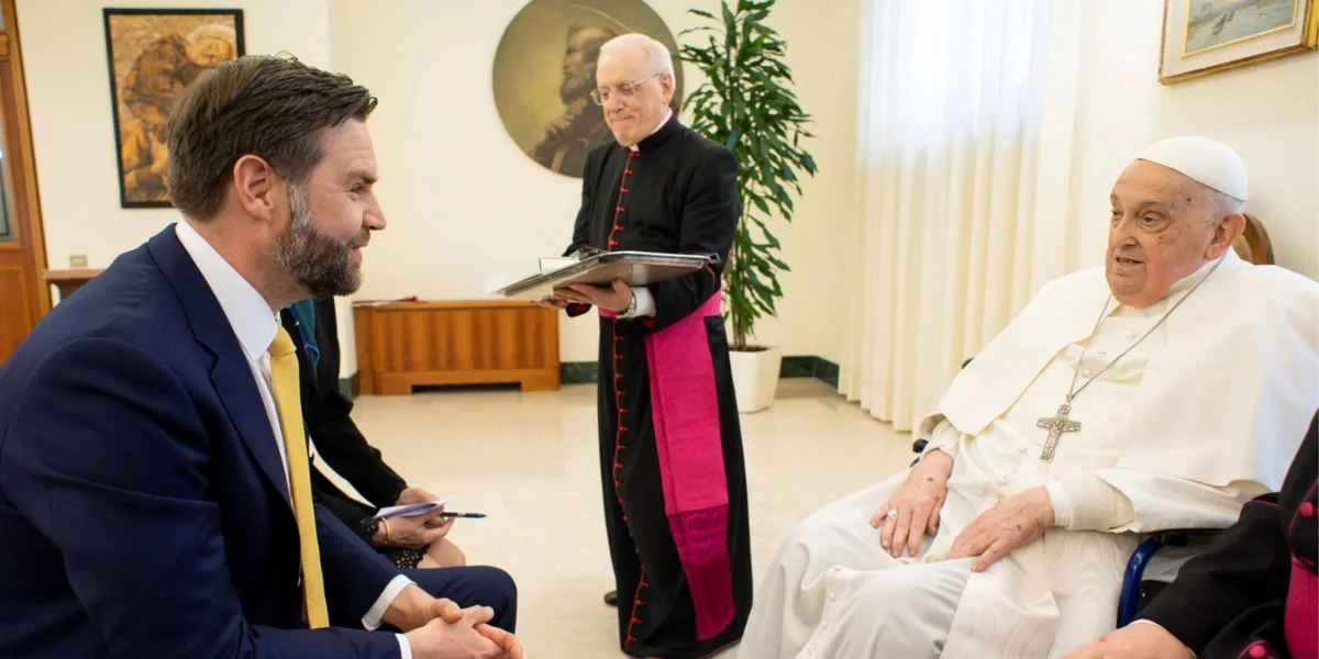 ABŞ-nin vitse-prezidenti Papa ilə görüşüb