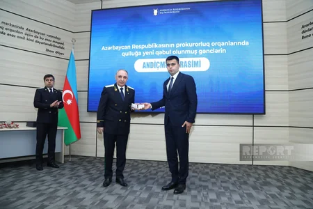 Azərbaycanda 56 hüquqşünas prokurorluq orqanlarına qəbul edilib