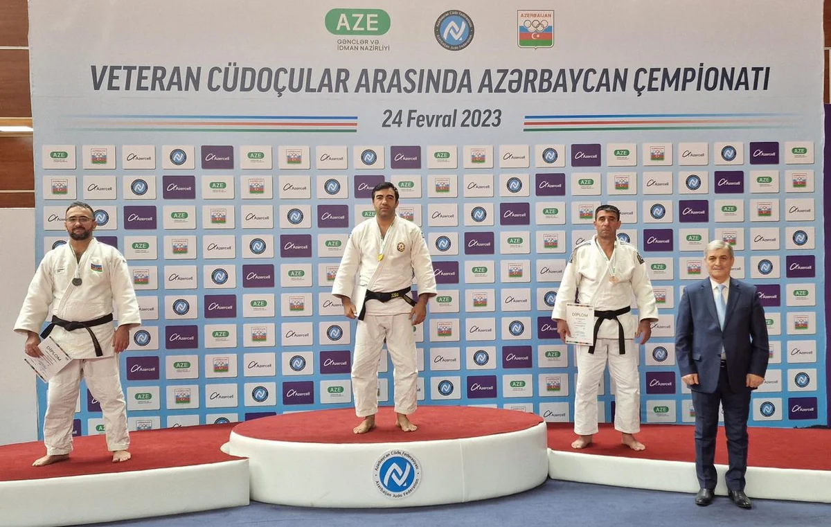 Veteran cüdoçular arasında Azərbaycan çempionatının qalibləri bəlli olub