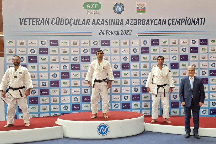 Veteran cüdoçular arasında Azərbaycan çempionatının qalibləri bəlli olub