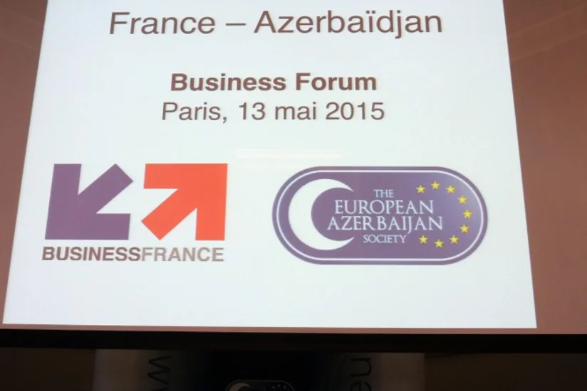 Parisdə ikinci Fransa-Azərbaycan biznes forumu keçirilib - FOTO
