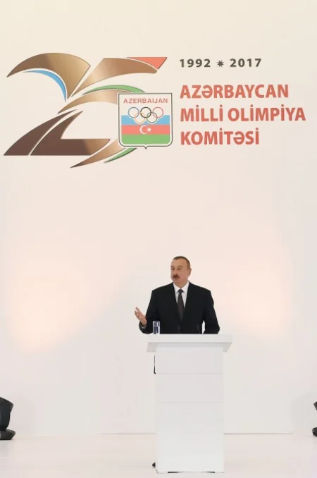 İlham Əliyev və Mehriban Əliyevaya Avropa Olimpiya Komitələrinin xüsusi mükafatları təqdim edilib - YENİLƏNİB