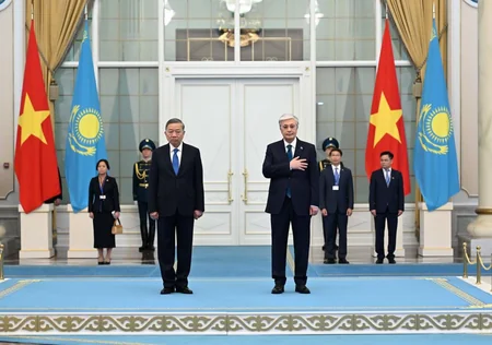 Vyetnam Prezidenti: Qazaxıstan Mərkəzi Asiyada ilk strateji tərəfdaşımız olacaq