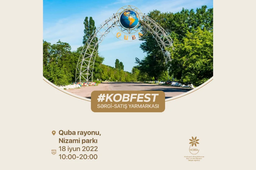 Qubada “KOB Fest” sərgi-satış yarmarkası keçiriləcək