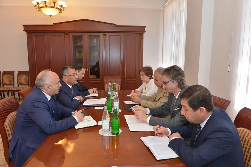 Rövşən Rzayev BMT-nin Azərbaycandakı rezident əlaqələndiricisi ilə görüşüb