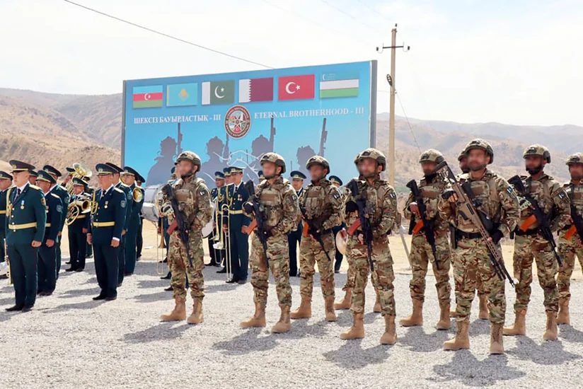 Azərbaycan xüsusi təyinatlılarının da qatıldığı “Sonsuz qardaşlıq - III” çoxmillətli təliminin açılışı olub