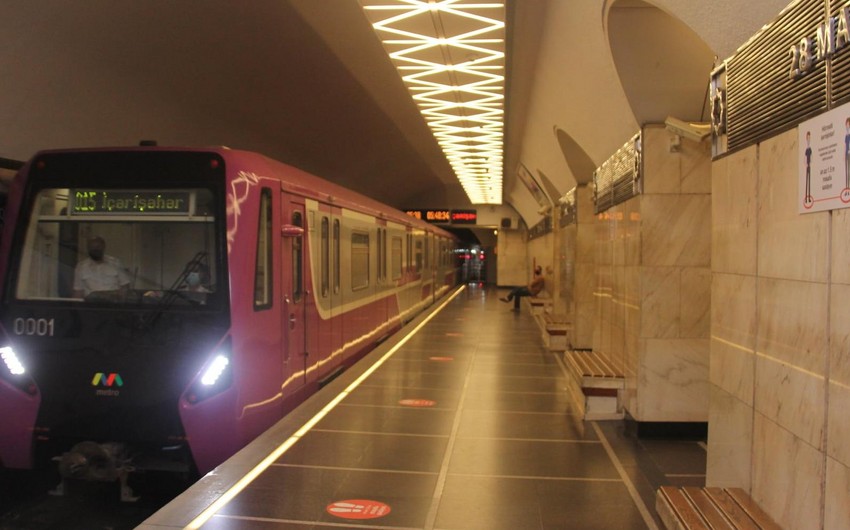 Bakı metrosu sərnişin daşınmasını 4 %-dən çox artırıb