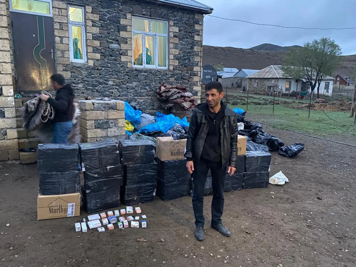DSX əməliyyat keçirib, siqaret və dərman preparatları aşkarlanıb