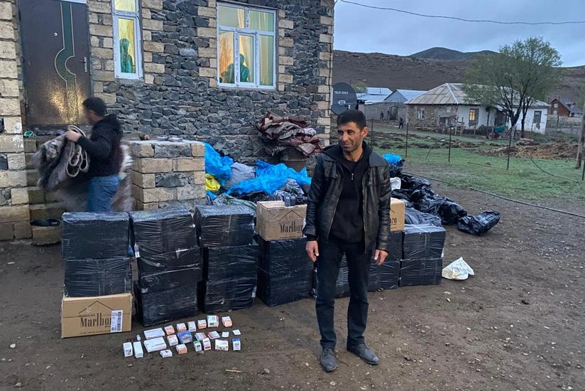 DSX əməliyyat keçirib, siqaret və dərman preparatları aşkarlanıb