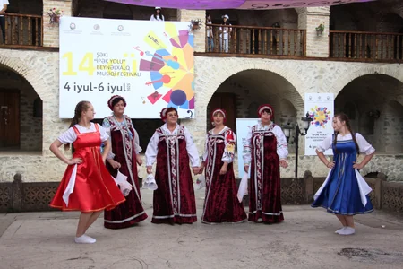 Şəki “İpək yolu” XIV Beynəlxalq Musiqi Festivalına start verilib