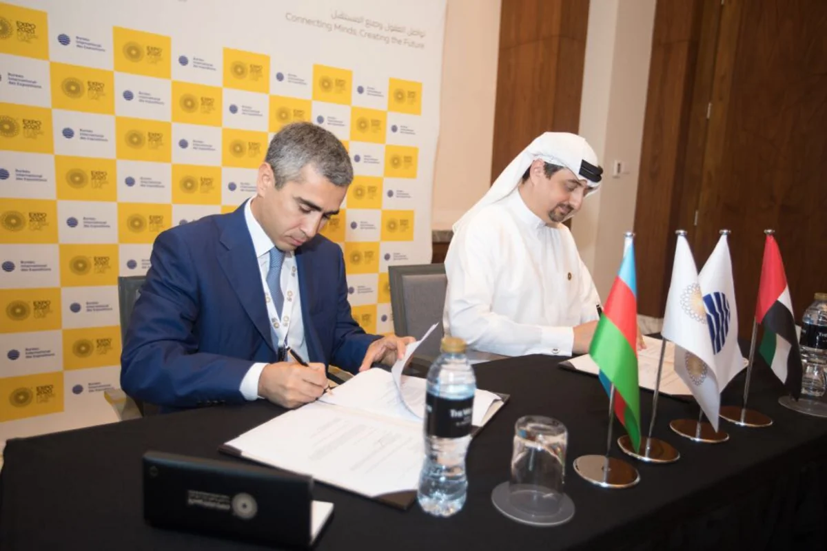 Azerbaijan inks participation deal for Expo 2020 Dubai