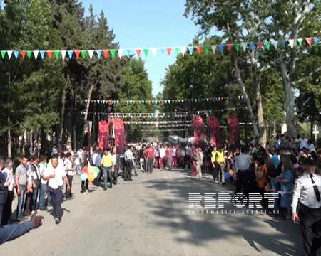 I Avropa Oyunlarının məşəli Göyçaya gətirilib - FOTO