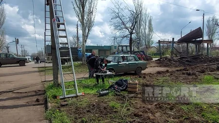 Street where Report employee lives in Ukraine hit by rocket fire