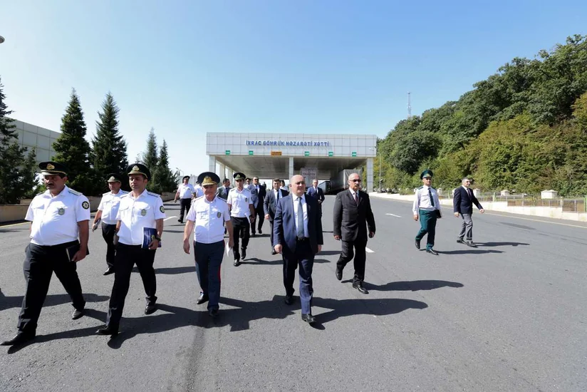 Şahin Bağırov “Mazımqara” gömrük postunda mövcud vəziyyətlə tanış olub