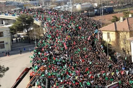 Türkiyədə Charlie Hebdo jurnalına qarşı aksiya keçirilib