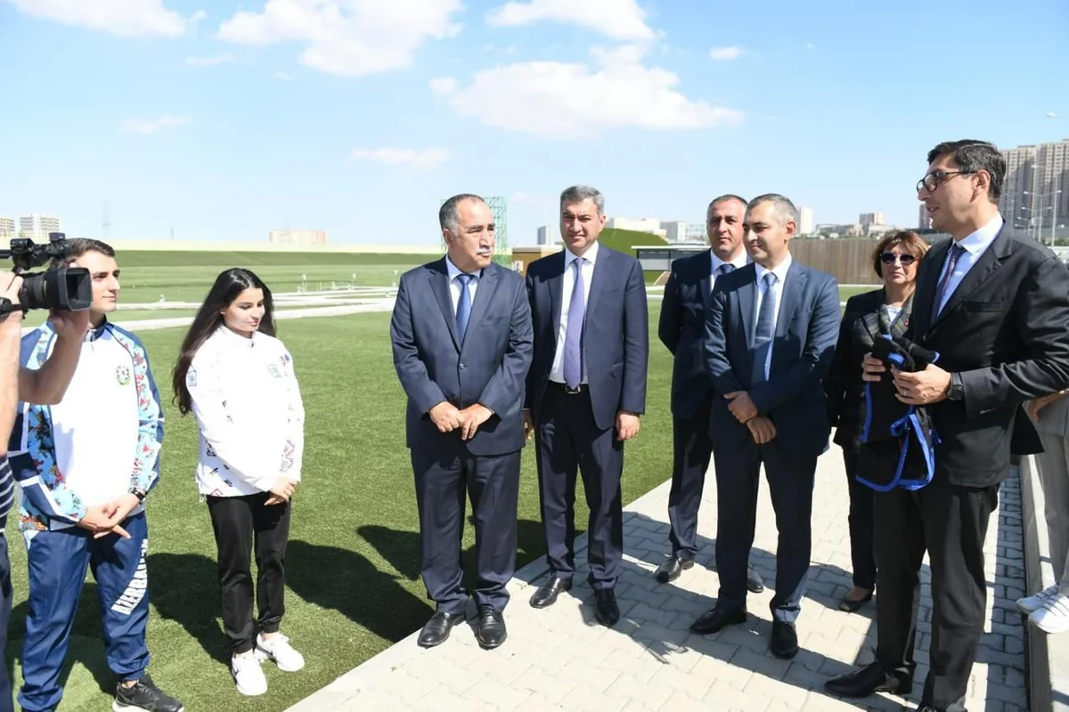 Fərid Qayıbov atıcılıq federasiyasının fəaliyyəti ilə tanış olub