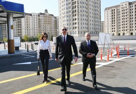 Bakıda “Koroğlu” Nəqliyyat Mübadilə Mərkəzinin açılışı olub - FOTOLAR - YENİLƏNİB-2