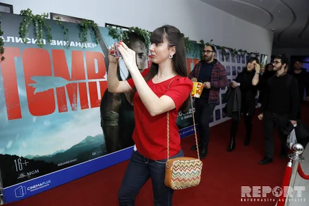 CinemaPlus Ganjlik Mallda Tomb Raider:Lara Kroft filminin premyera öncəsi nümayişi olub - FOTO - VİDEO