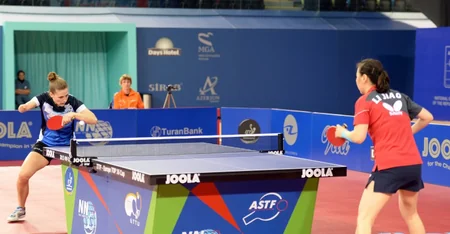 Bakıda stolüstü tennis üzrə Avropa “Top-16” kuboku yarışı davam edir
